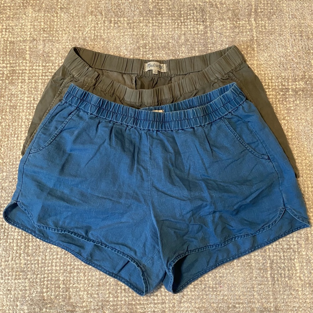 Madewell Pull-On Shorts Bundle